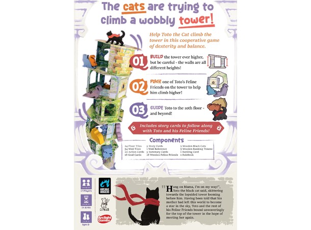 Cat and the Tower Brettspill 