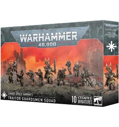 Chaos Space Marines Traitor Guardsmen Squad - Warhammer 40K