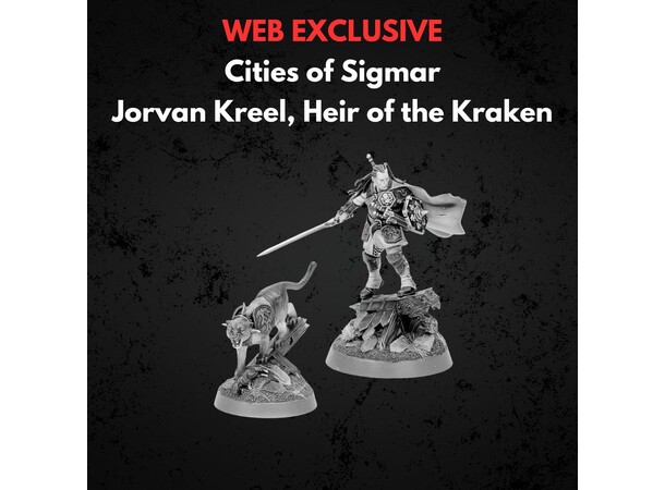 Cities of Sigmar Jorvan Kreel Heir of the Kraken - Warhammer Age of Sigmar 