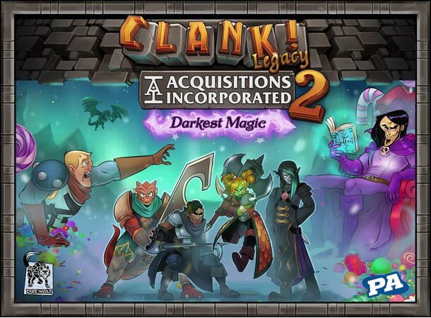 Clank Legacy 2 Brädspel Acquisitions Incorporated Darkest Magic 