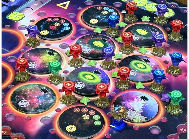 Crafting the Cosmos Brettspill 