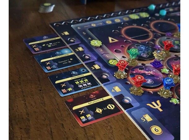 Crafting the Cosmos Brettspill 