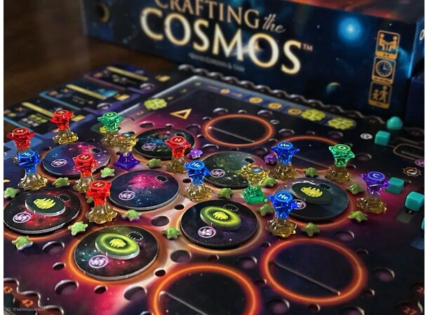 Crafting the Cosmos Brettspill 