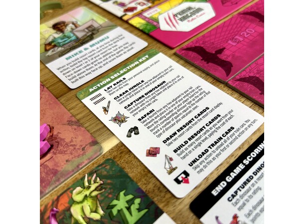 Cretaceous Rails Brettspill 