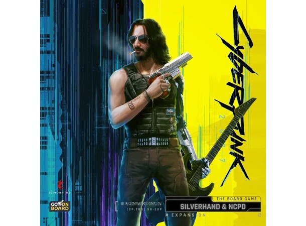 Cyberpunk 2077 Johnny Silverhand & NCPD Utvidelse til Cyberpunk 2077 Board Game 