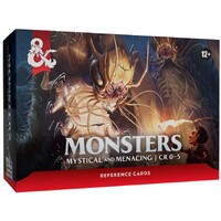 D&D Monsters Mystical & Menacing Dungeons & Dragons Reference Cards