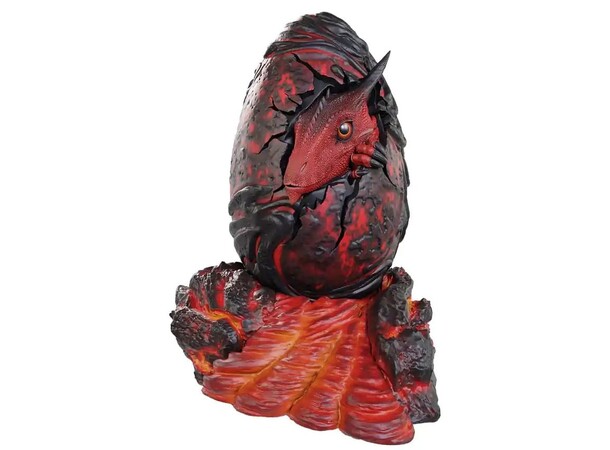 D&D Replica Statue Red Dragon Egg 