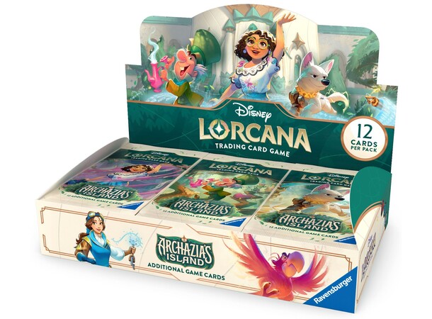 Disney Lorcana Archazias Island Display Booster Box 