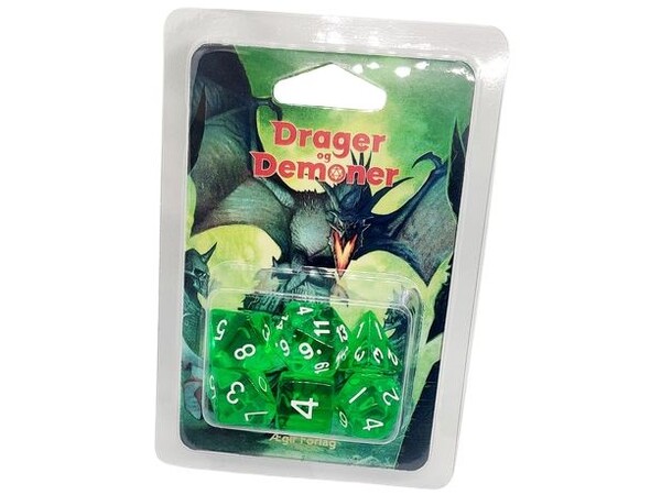 Drager og Demoner Terningsett - NORSK 