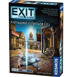 EXIT Kidnapped Fortune City Brettspill