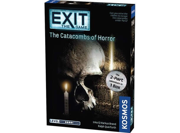 EXIT The Catacombs of Horror Brettspill 