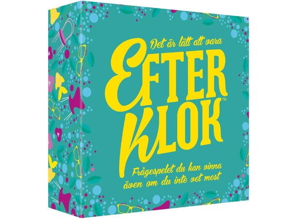 Efterklok Partyspel Svensk utgåva 