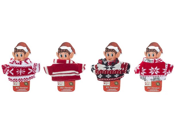 Elf on the Shelf Jumper - 1 st Assorterat mönster 