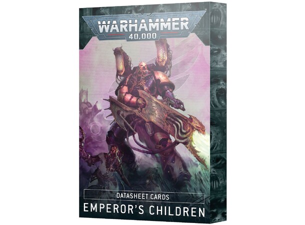 Emperors Children Datasheet Cards Warhammer 40K 