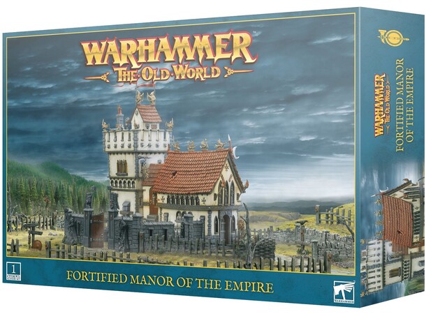 Fortified Manor of the Empire Warhammer The Old World Terrain 