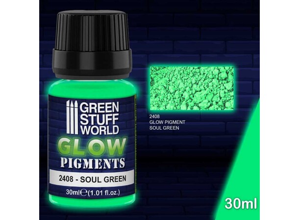 Glow Pigments - Soul Green Green Stuff World 