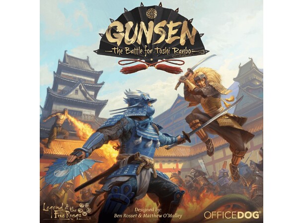 Gunsen The Battle for Toshi Ranbo Brettspill 