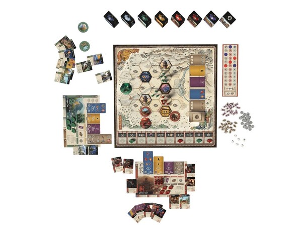 Gunsen The Battle for Toshi Ranbo Brettspill 