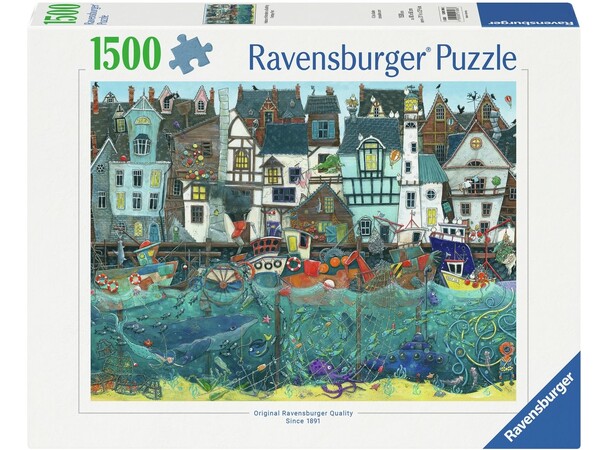 Harbour of Wonders 1500 biter Puslespill Ravensburger Puzzle 