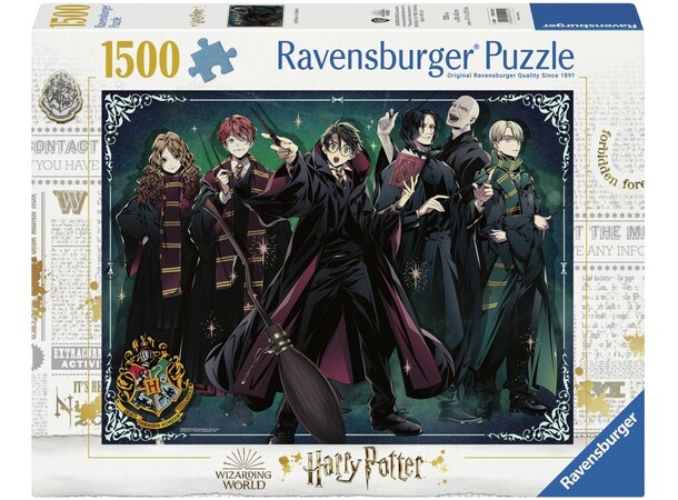 Harry Potter Anime 1500 biter Puslespill Ravensburger Puzzle 