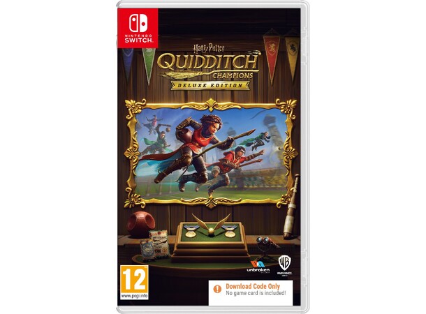 Harry Potter Quidditch Champions Switch Deluxe Edition - Code-in-Box