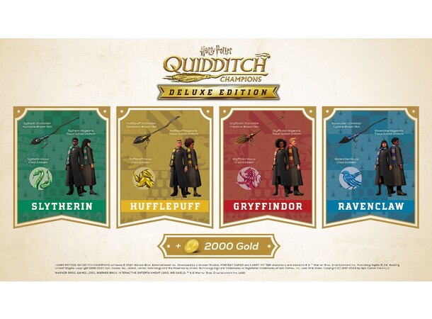 Harry Potter Quidditch Champions Switch Deluxe Edition - Code-in-Box 