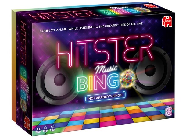 Hitster Bingo Partyspill Norsk utgave 