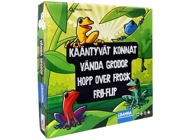Hopp Over Frosk Brettspill Norsk utgave 