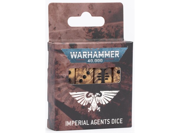 Imperial Agents Dice Set Warhammer 40K 