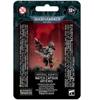 Imperial Agents Watch Captain Artemis Warhammer 40K