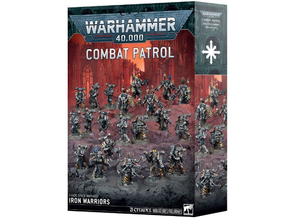 Iron Warriors Combat Patrol Warhammer 40K - Chaos Space Marines 