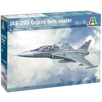 JAS-39D Gripen Twin Seater Italeri 1:48 Byggesett