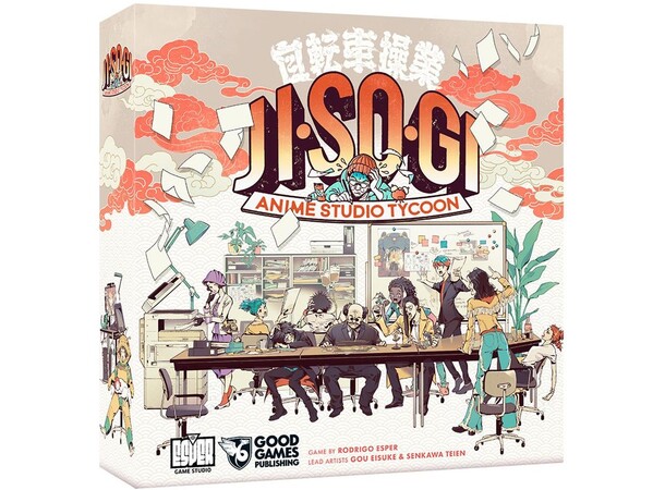 Jisogi Anime Studio Tycoon Brettspill 