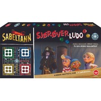Kaptein Sabeltann Sjørøver Ludo - NORSK 
