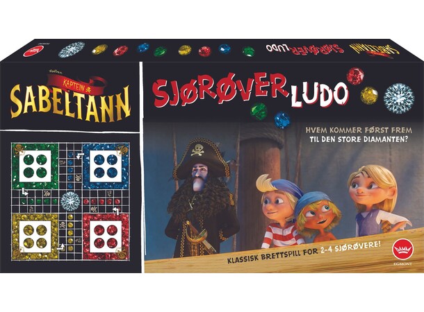 Kaptein Sabeltann Sjørøver Ludo Norsk utgave 