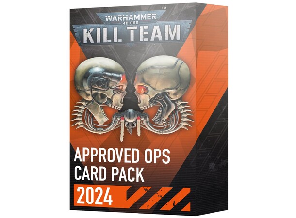 Kill Team Approved Ops Card Pack Warhammer 40K 