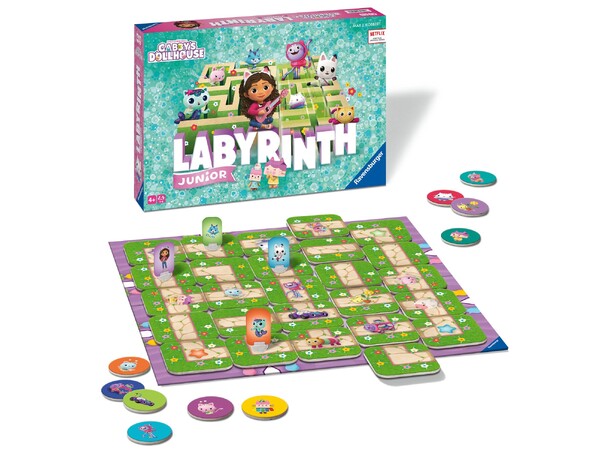 Labyrinth Junior Gabbys Dukkehus Brettspill - Norsk utgave 