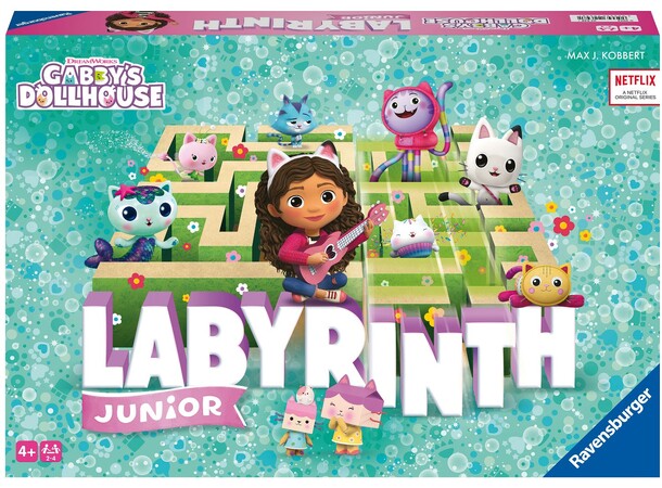 Labyrinth Junior Gabbys Dukkehus Brettspill - Norsk utgave 