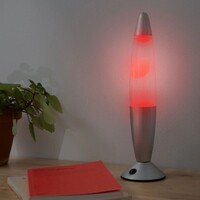 Lava Lampe 34cm Flerfarget LED 