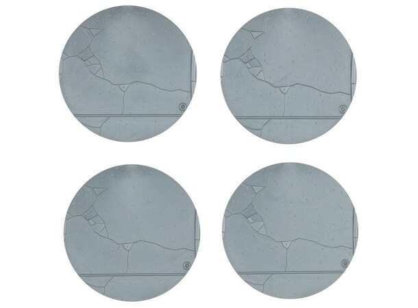 Legions Imperialis Round Base 50mm 4 stk 