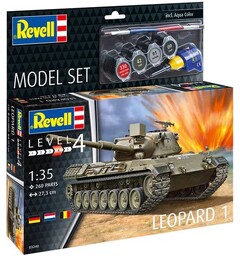 Leopard 1 Starter Set Revell 1:35 Byggesett