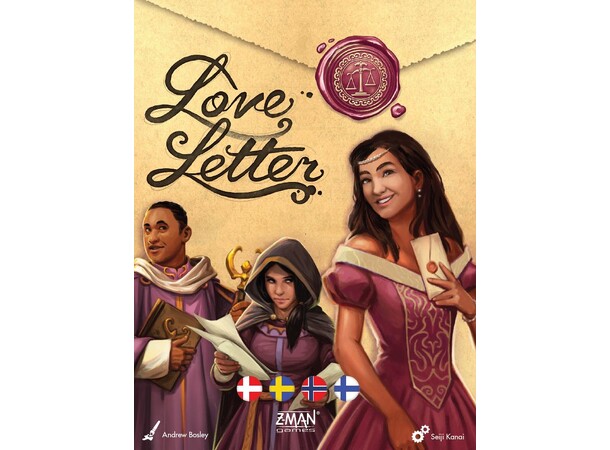 Love Letter Box Version Brettspill Norsk utgave 