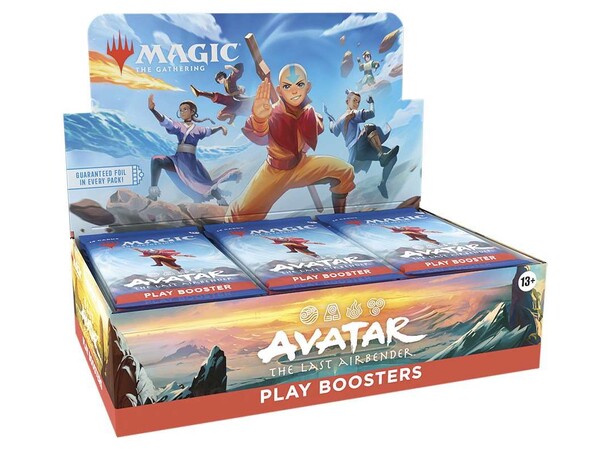 Magic Avatar Play Display - WAVE 2 The Last Airbender 
