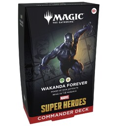 Magic Marvel Super Heroes Commander #2 Commander Deck - Wakanda Forever