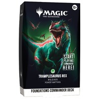 Magic Reality Fracture Commander Grön Tramplesaurus Rex