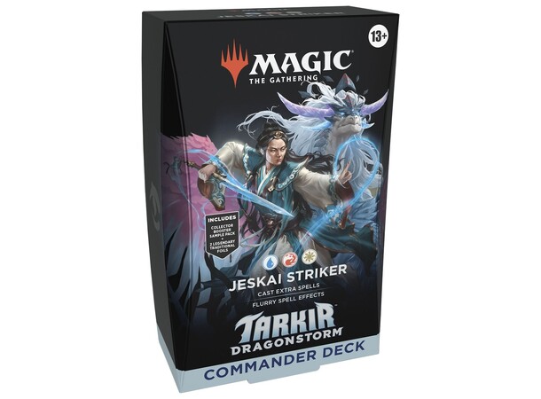 Magic Tarkir Dragonstorm Commander #2 Commander Deck - Jeskai Striker 