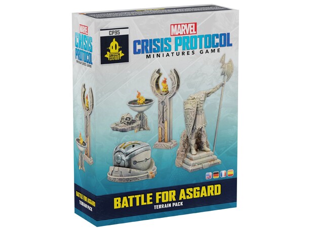 Marvel Crisis Protocol Battle for Asgard Terrain Pack till Marvel Crisis Protocol 