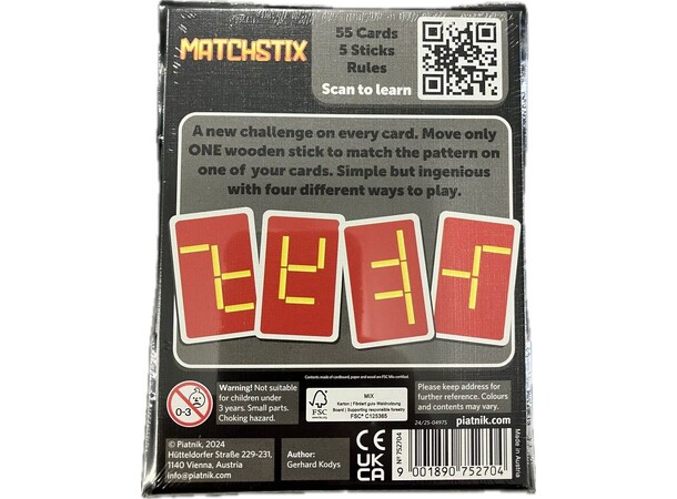 Matchstix Kortspill 