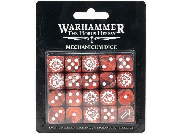 Mechanicum Dice Set The Horus Heresy 