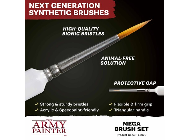 Mega Brush Set Army Painter - 2025 
